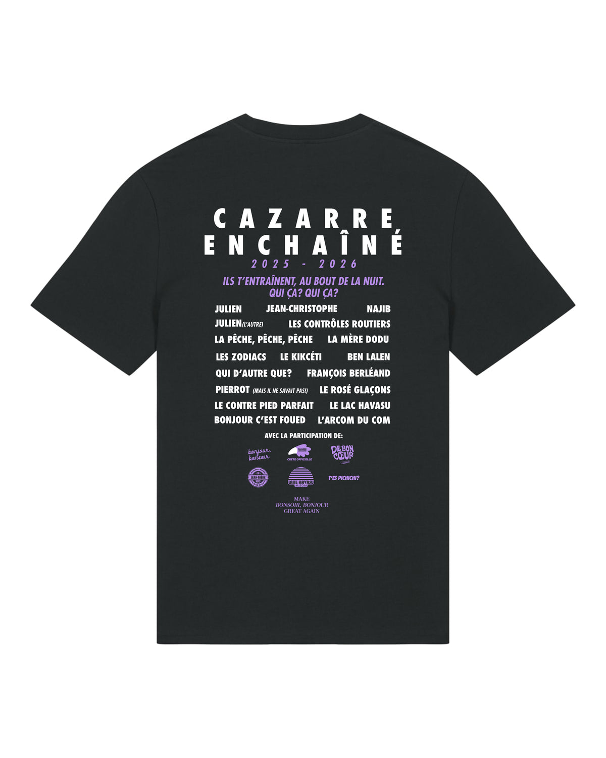 Tee Shirt Qui ça qui ça? - Cazarre x Foot Dimanche