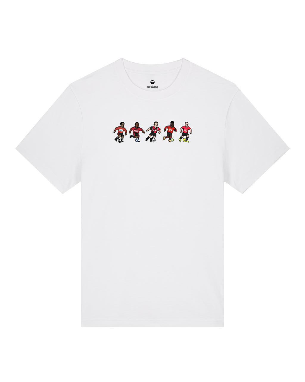 Tee Shirt Rennes - Foot Dimanche x Clément Striano