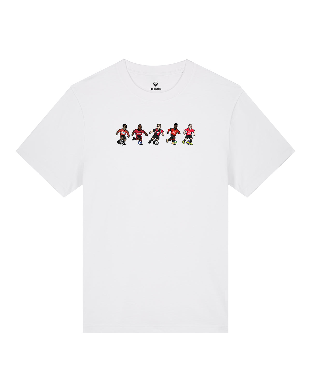 Tee Shirt Rennes - Foot Dimanche x Clément Striano