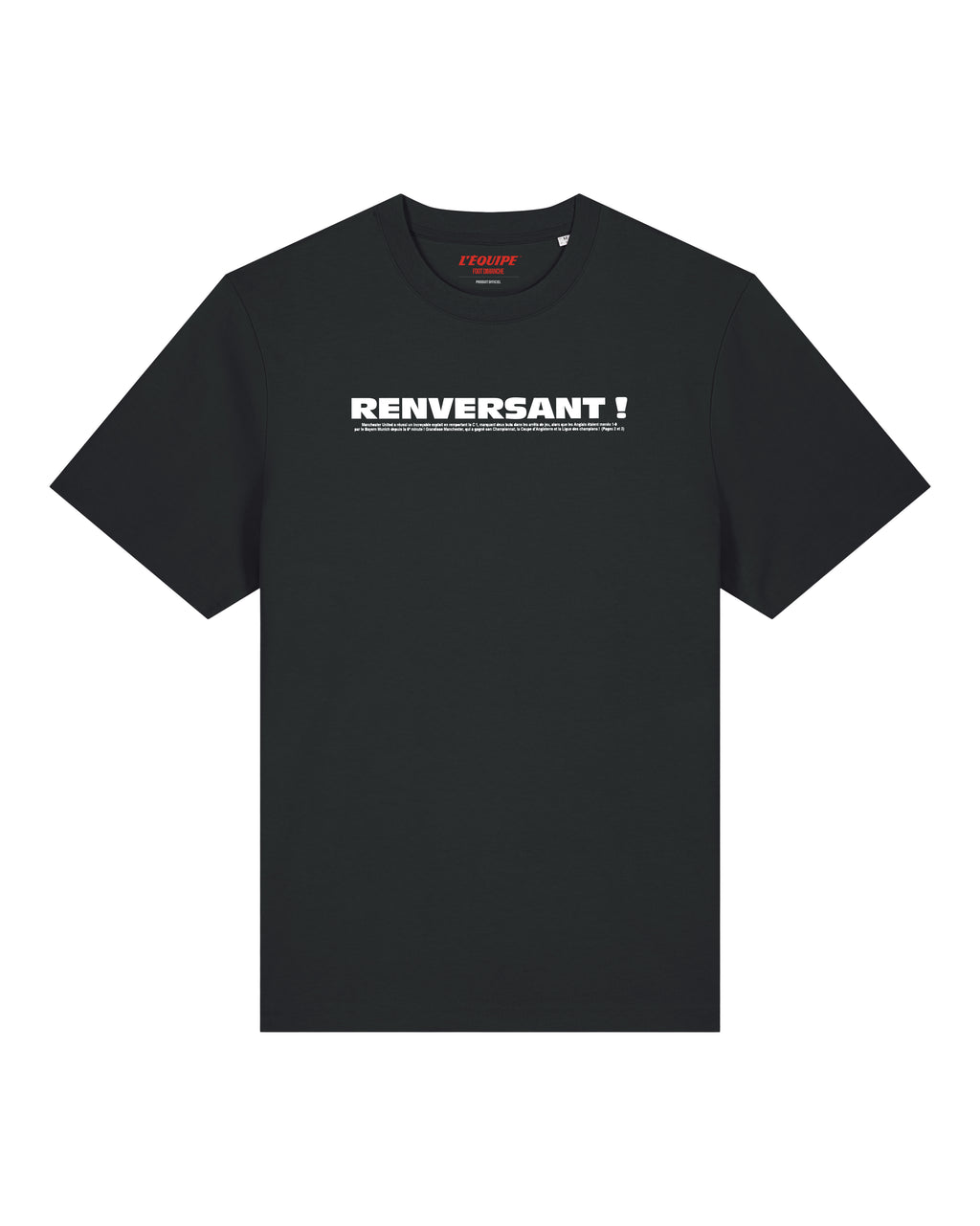 Tee Shirt Renversant ! - L'Equipe x Foot Dimanche