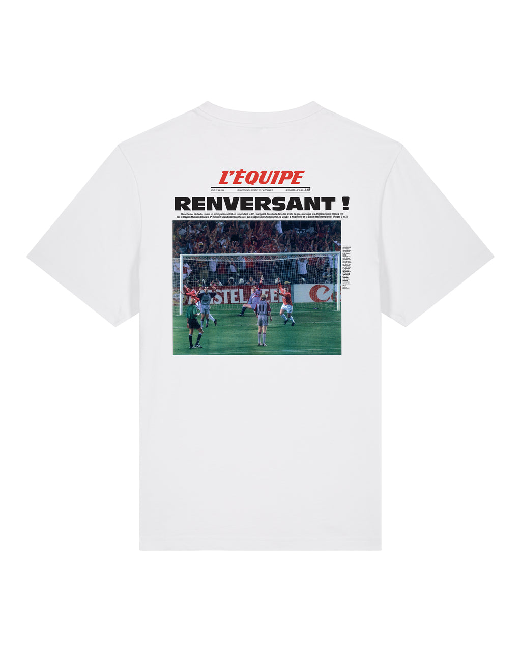 Tee Shirt Renversant ! - L'Equipe x Foot Dimanche