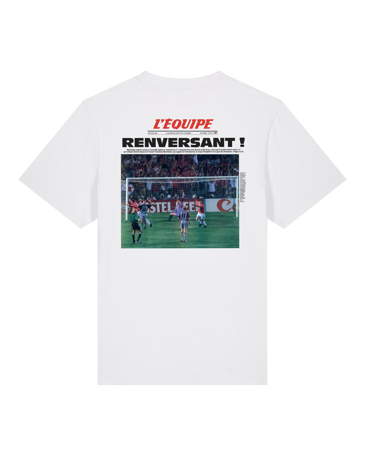 Tee Shirt Renversant ! - L'Equipe x Foot Dimanche