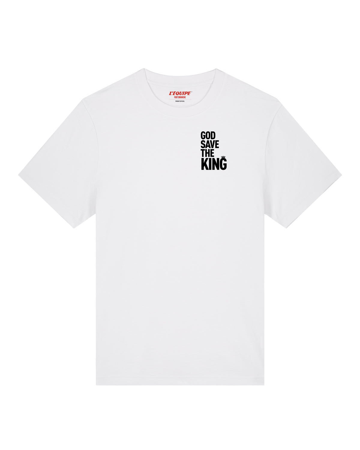 Tee Shirt God Save The King - L'Equipe x Foot Dimanche