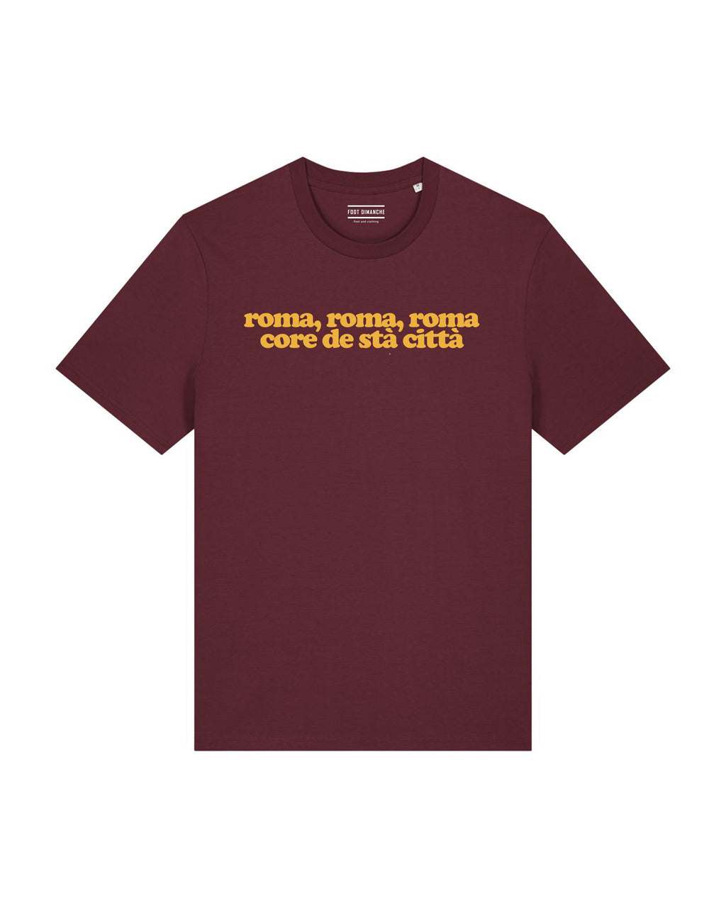 Tee Shirt Roma, Roma, Roma - Foot Dimanche