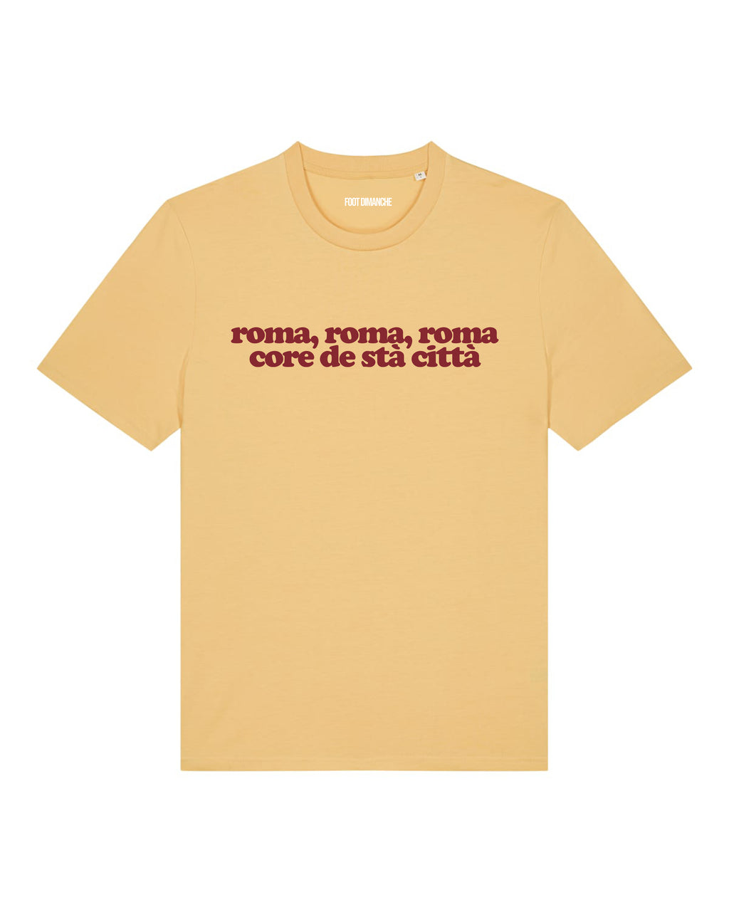 Tee Shirt Roma, Roma, Roma - Foot Dimanche