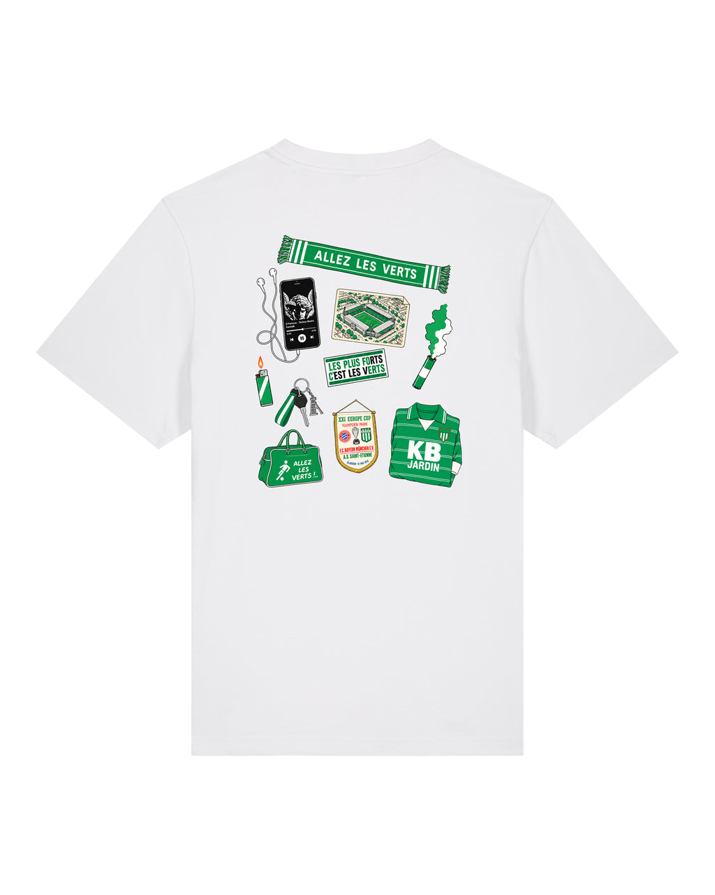Tee Shirt Kit Supporter Saint-Étienne