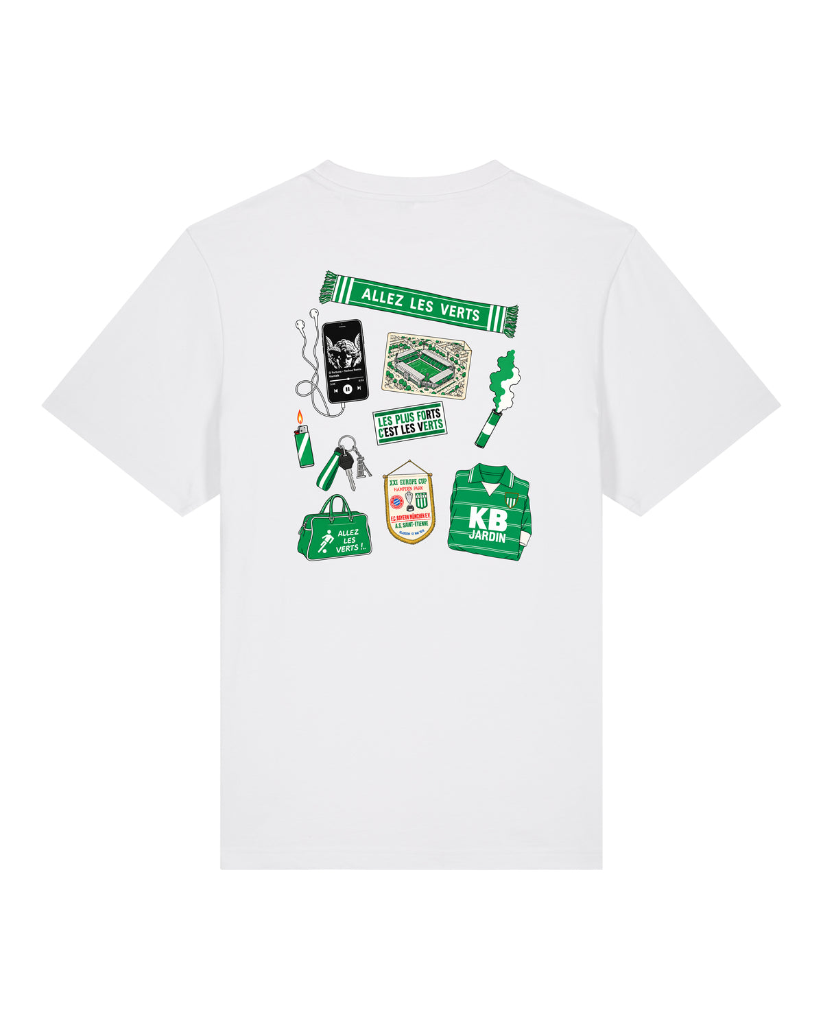 Tee Shirt Kit Supporter Saint-Étienne