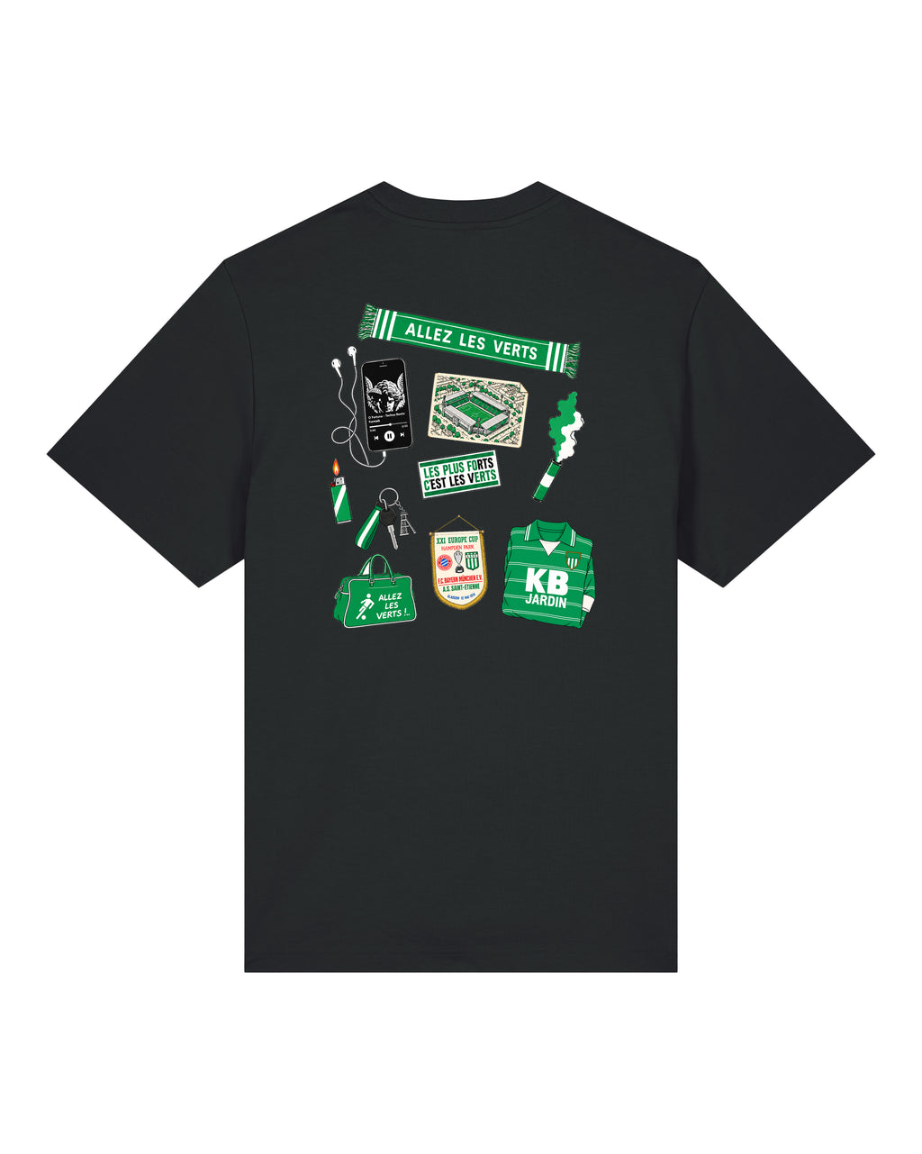 Tee Shirt Kit Supporter Saint-Étienne