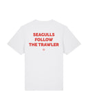 Tee Shirt Seagulls follow the trawler - Foot Dimanche