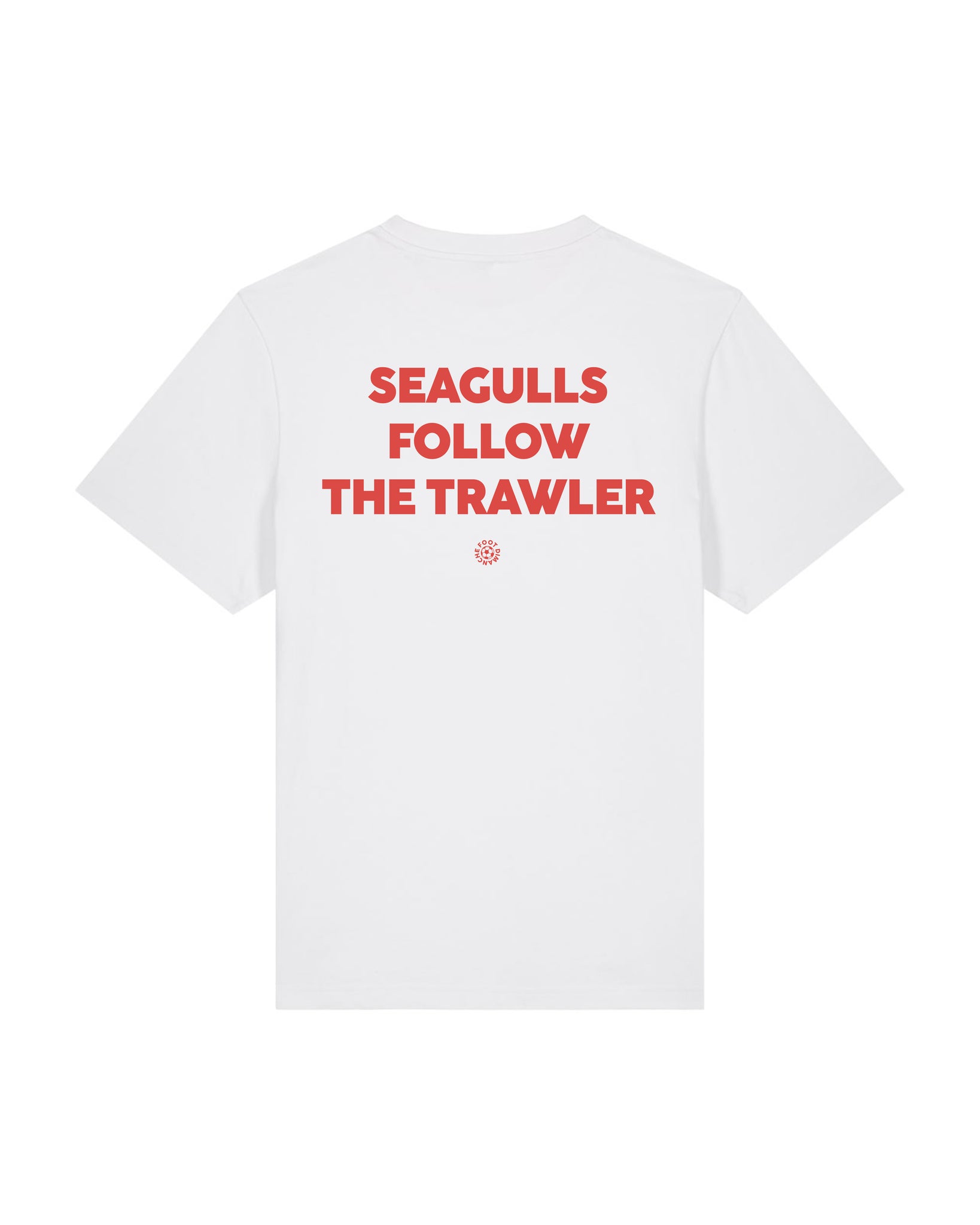 Tee Shirt Seagulls follow the trawler - Foot Dimanche