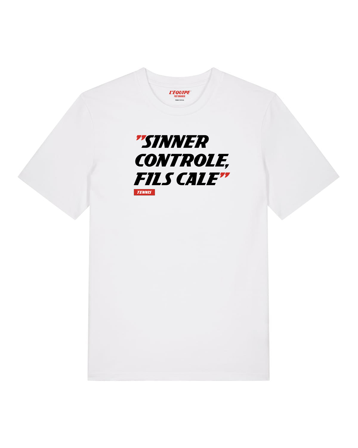 Tee Shirt Sinner contrôle, Fils cale - L'Equipe x Foot Dimanche