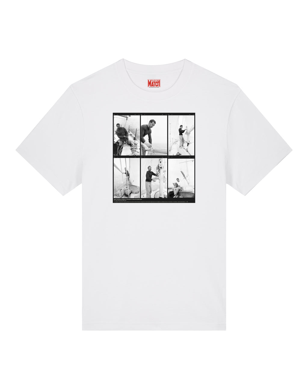 Tee Shirt Tabarly Planche Photos - Paris Match x Foot Dimanche