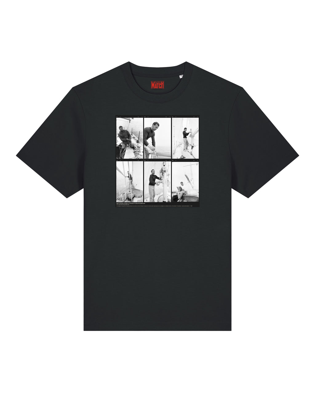Tee Shirt Tabarly Planche Photos - Paris Match x Foot Dimanche