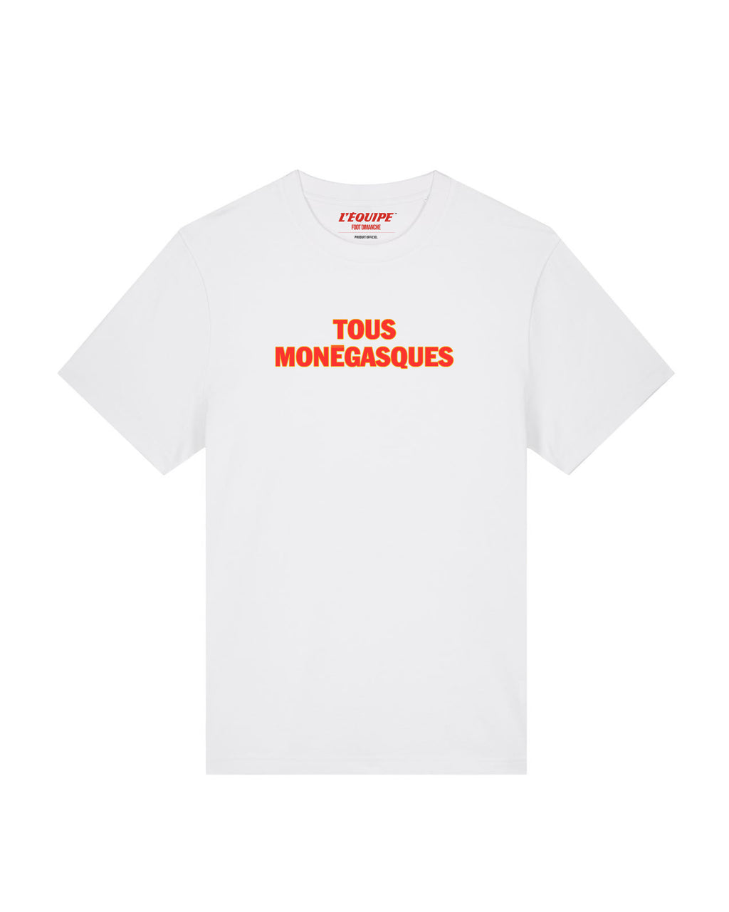 Tee Shirt Tous Monégasques - L'Equipe x Foot Dimanche
