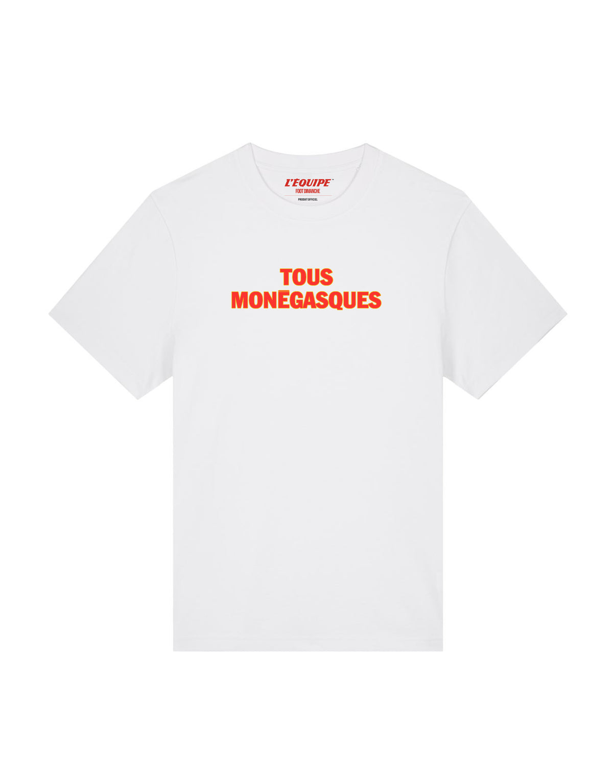 Tee Shirt Tous Monégasques - L'Equipe x Foot Dimanche