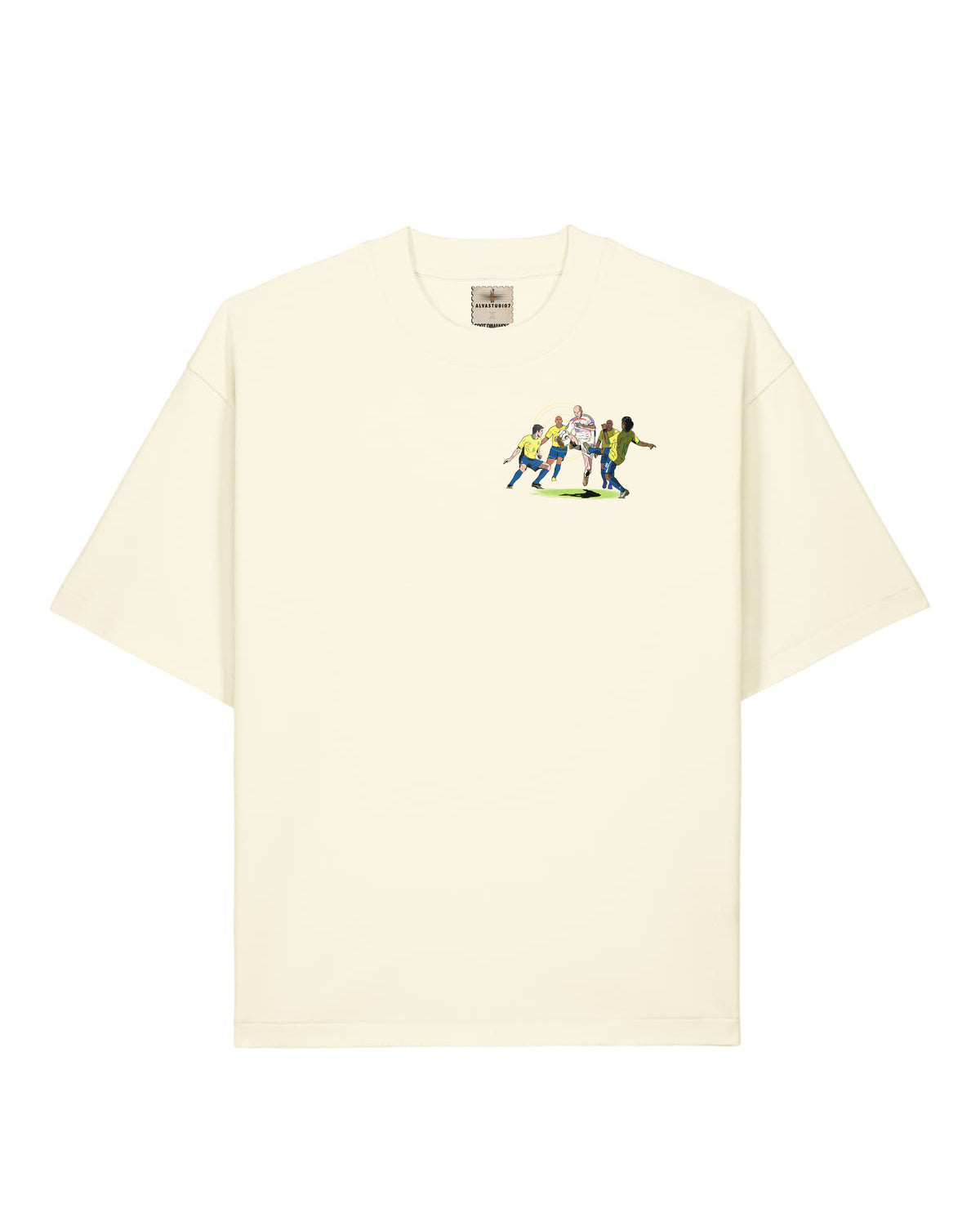 Tee Shirt Zidane 2006 - Foot Dimanche x Alvastudio7