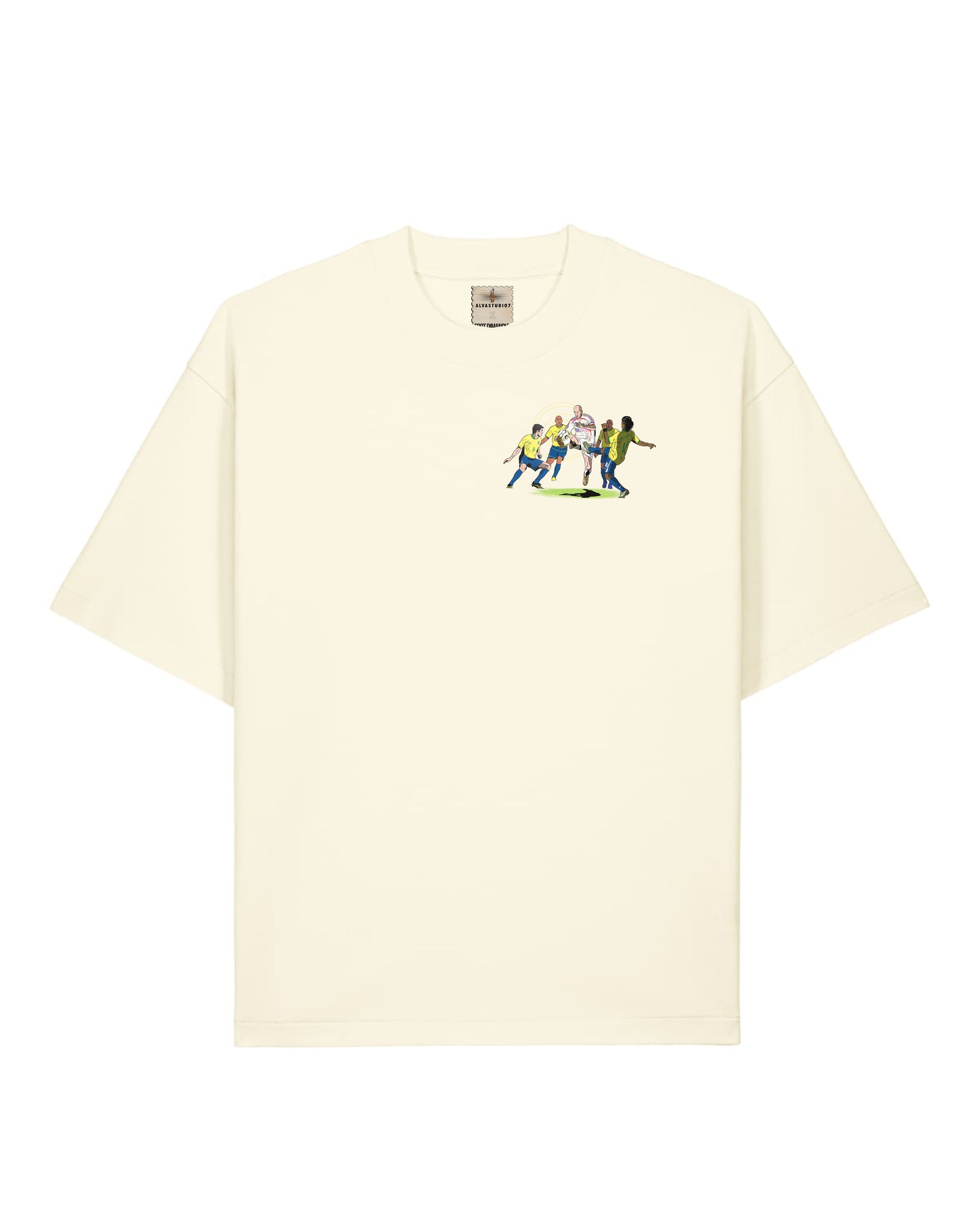 Tee Shirt Zidane 2006 - Foot Dimanche x Alvastudio7