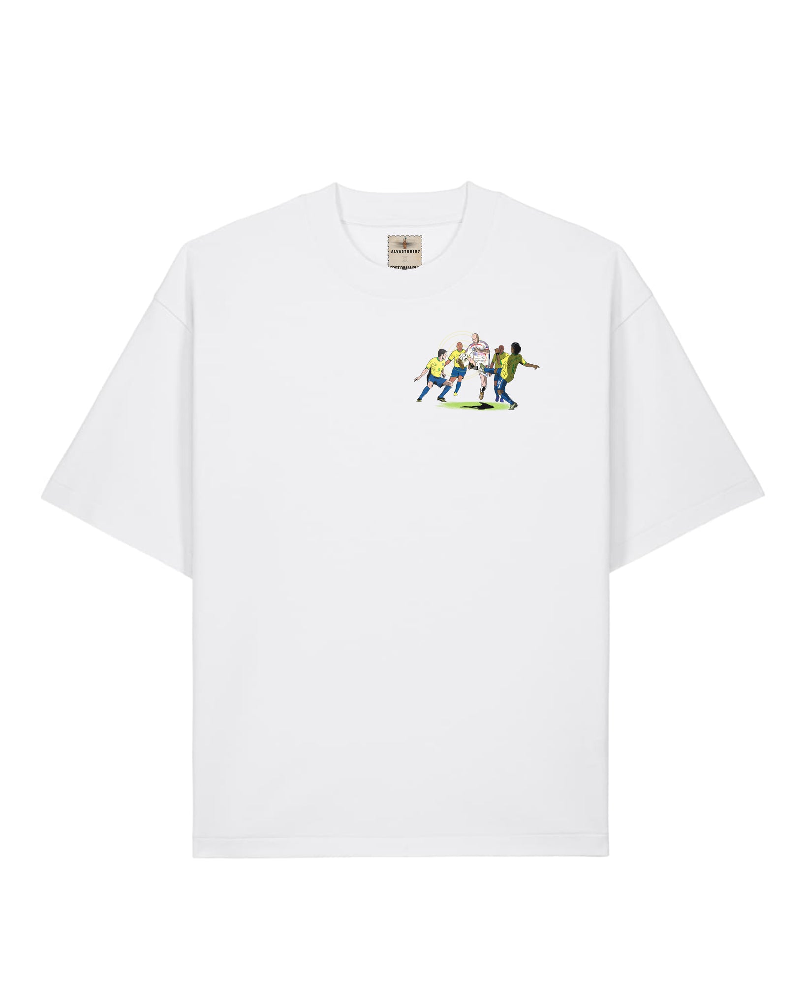 Tee Shirt Zidane 2006 - Foot Dimanche x Alvastudio7
