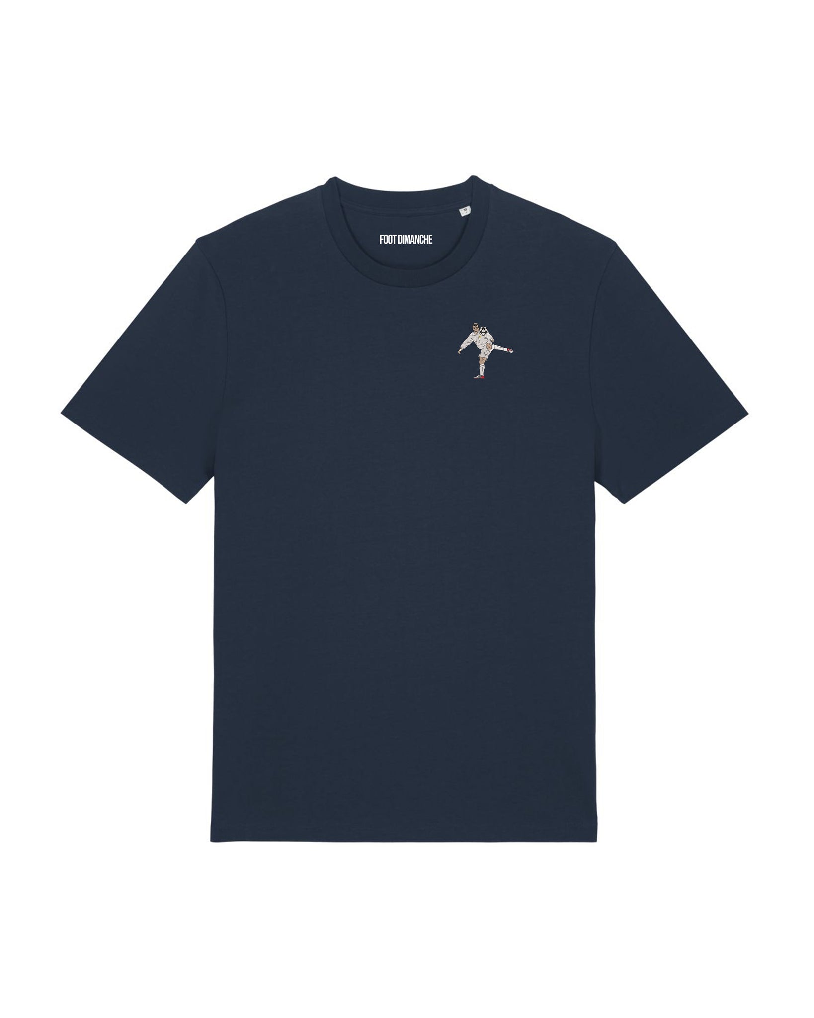 Tee Shirt Zizou Madrid brodé - Foot Dimanche