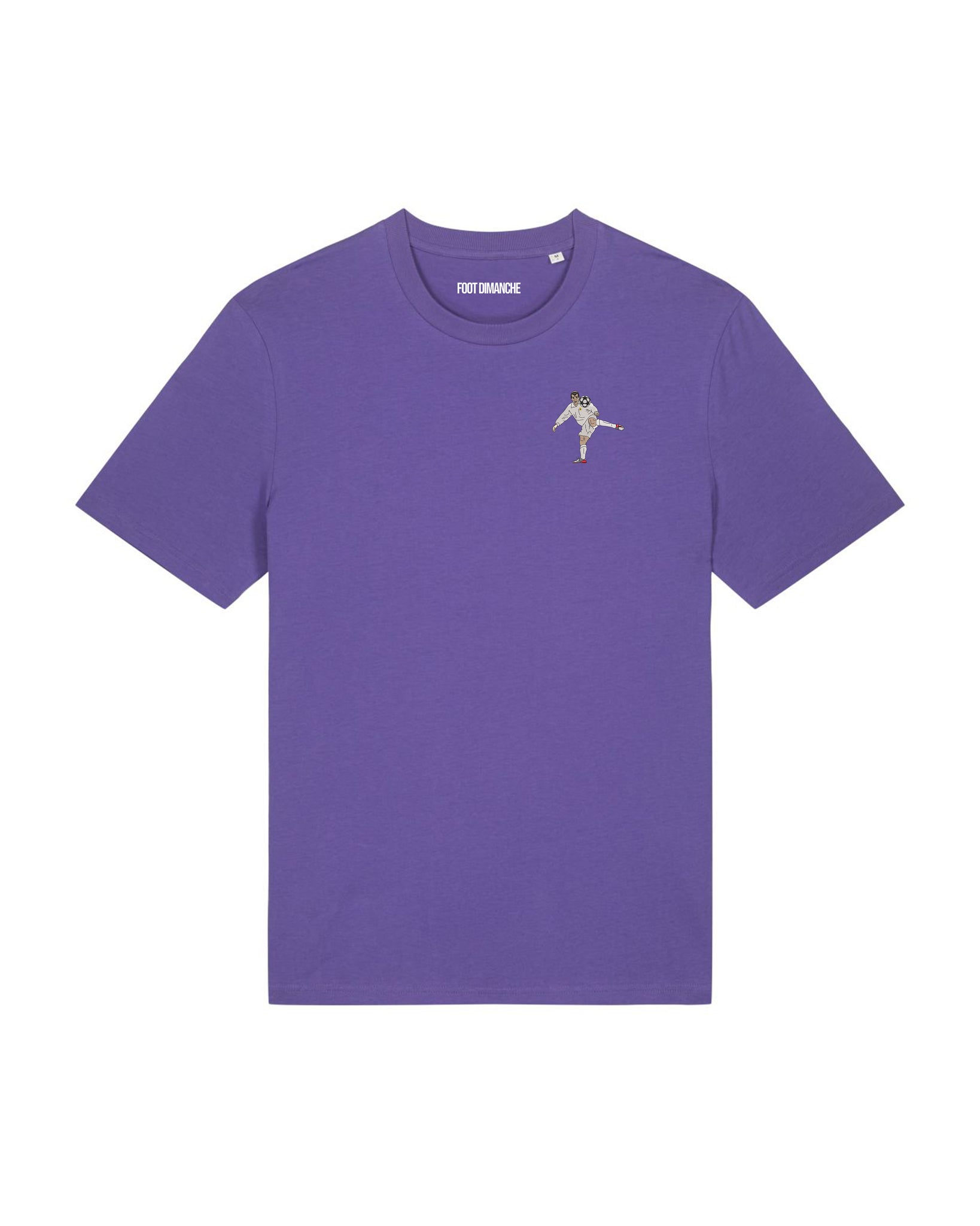 Tee Shirt Zizou Madrid brodé - Foot Dimanche