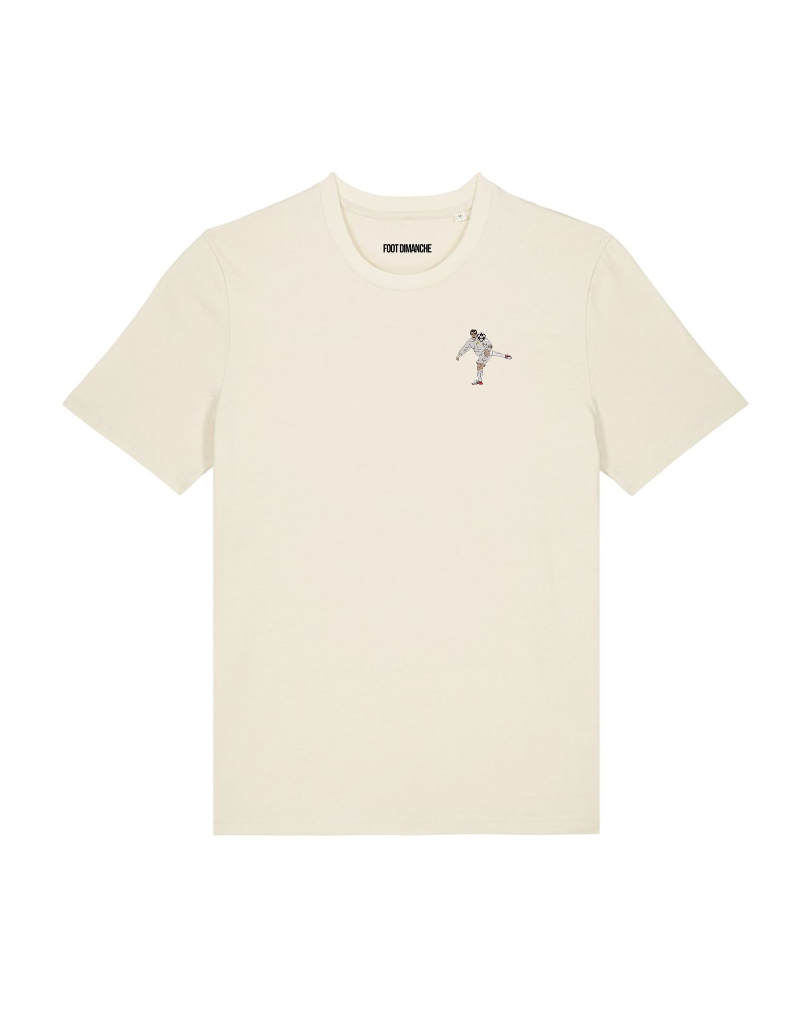 Tee Shirt Zizou Madrid brodé - Foot Dimanche