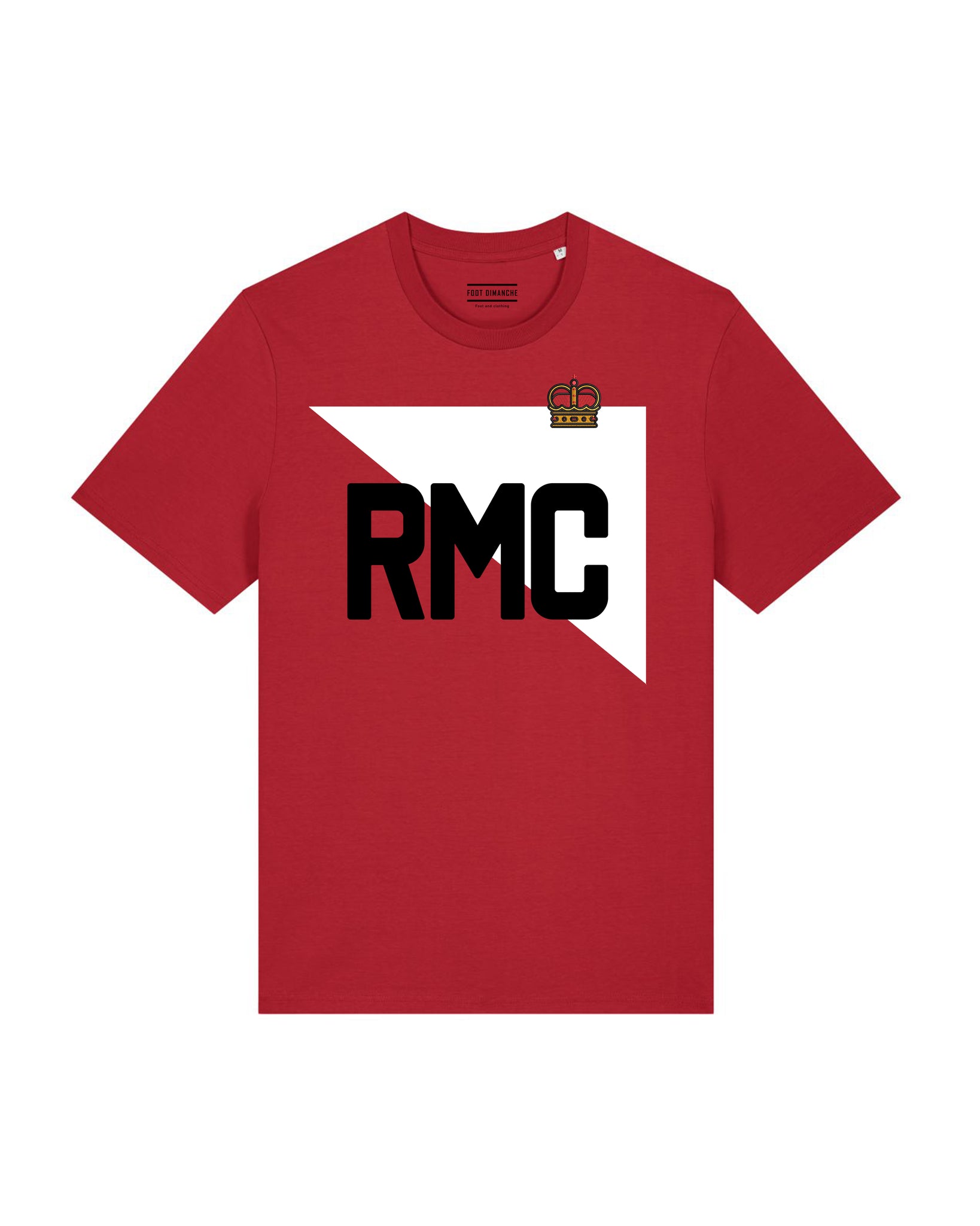 Tee Shirt brodé Monaco rétro - Foot Dimanche