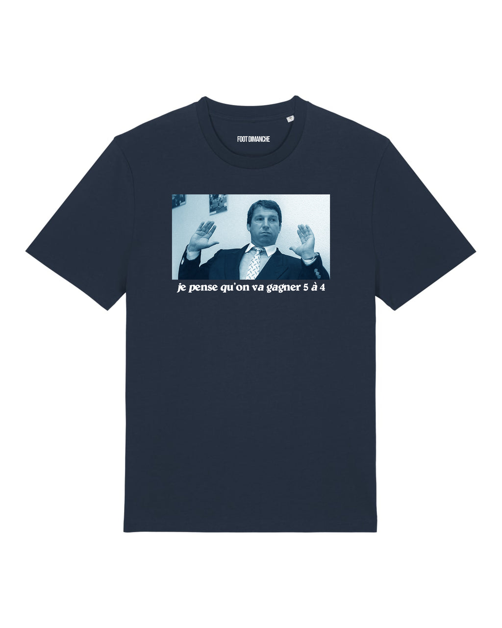 Tee Shirt on va gagner 5 à 4 - Coach Courbis