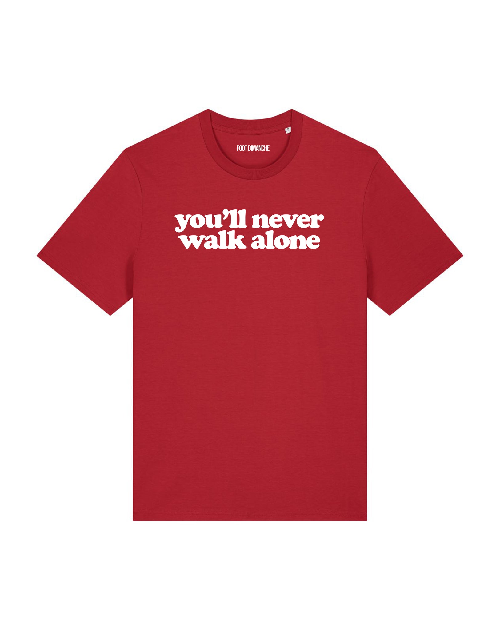 Tee Shirt you'll never walk alone Liverpool - Foot Dimanche