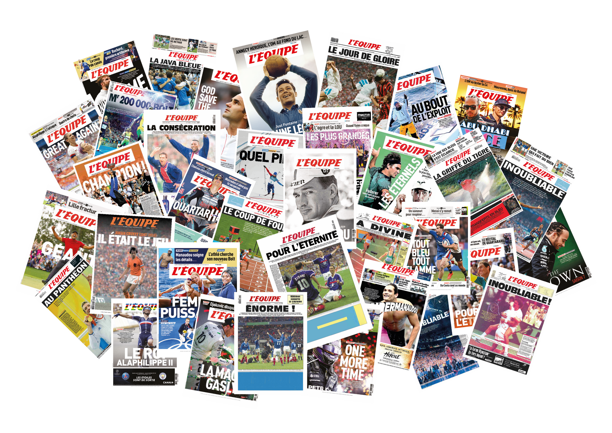 Tee Shirt All of fame - L'Equipe x Foot Dimanche