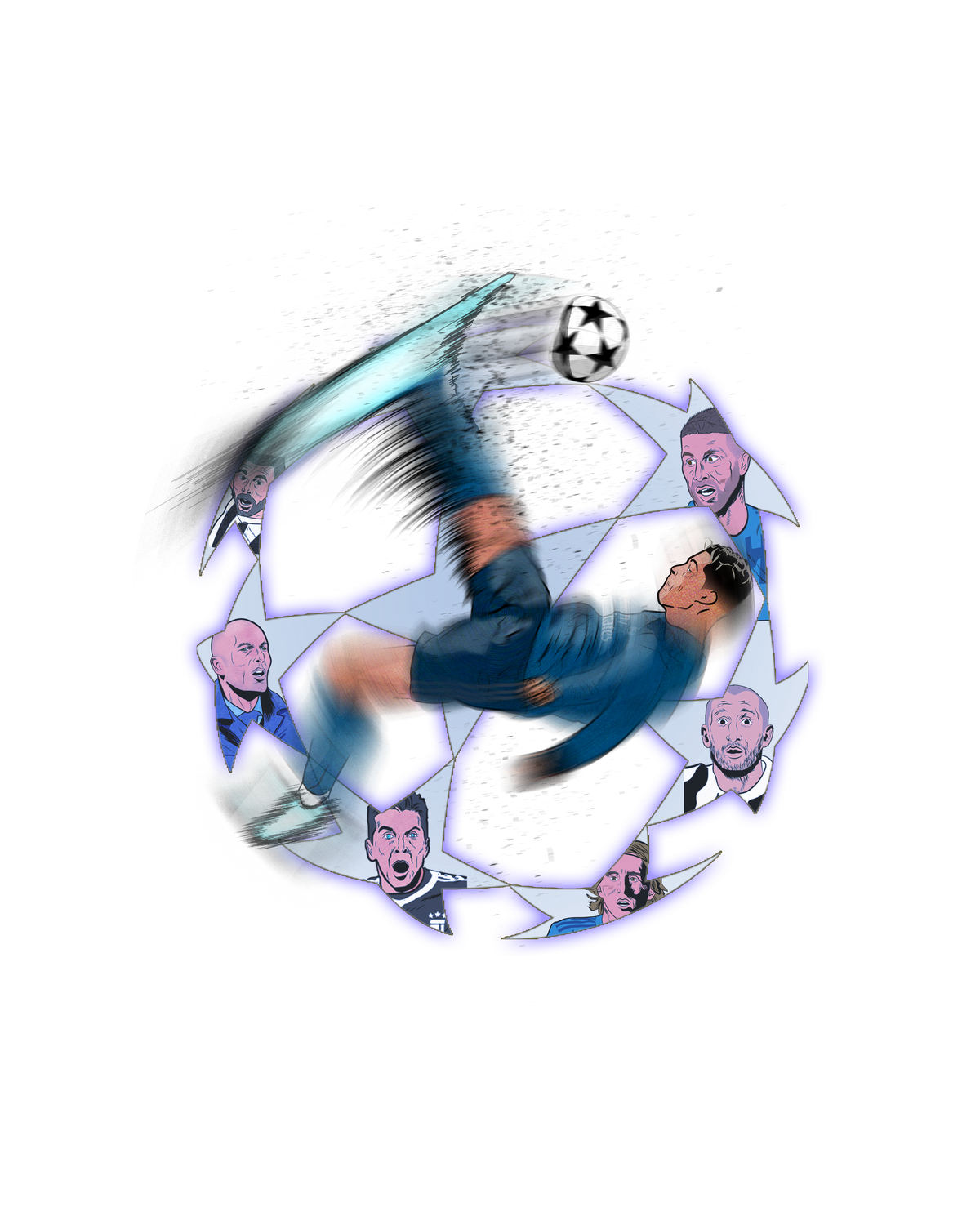 Tee Shirt CR7 - Foot Dimanche x Alvastudio7