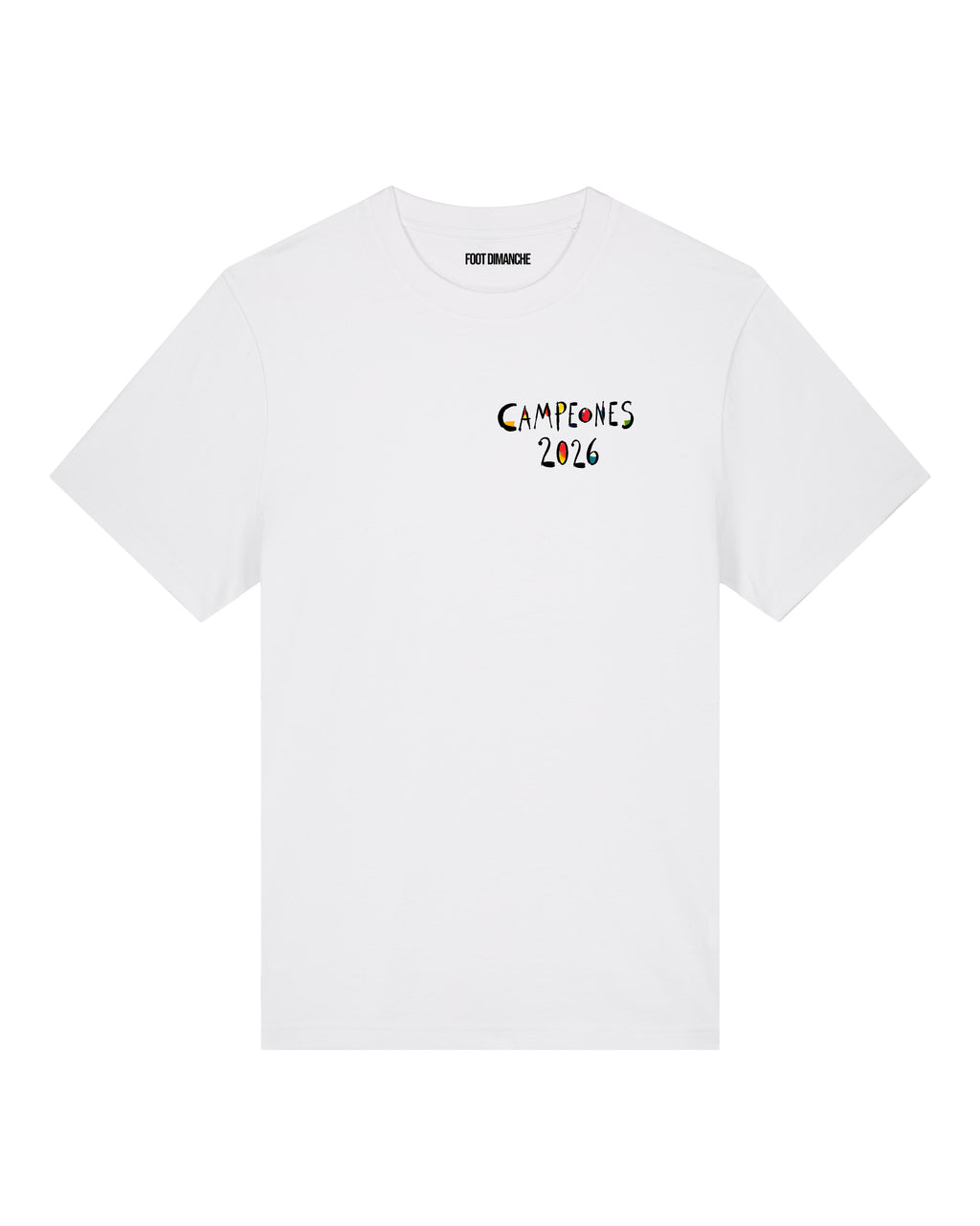 Tee Shirt Campeones 2026