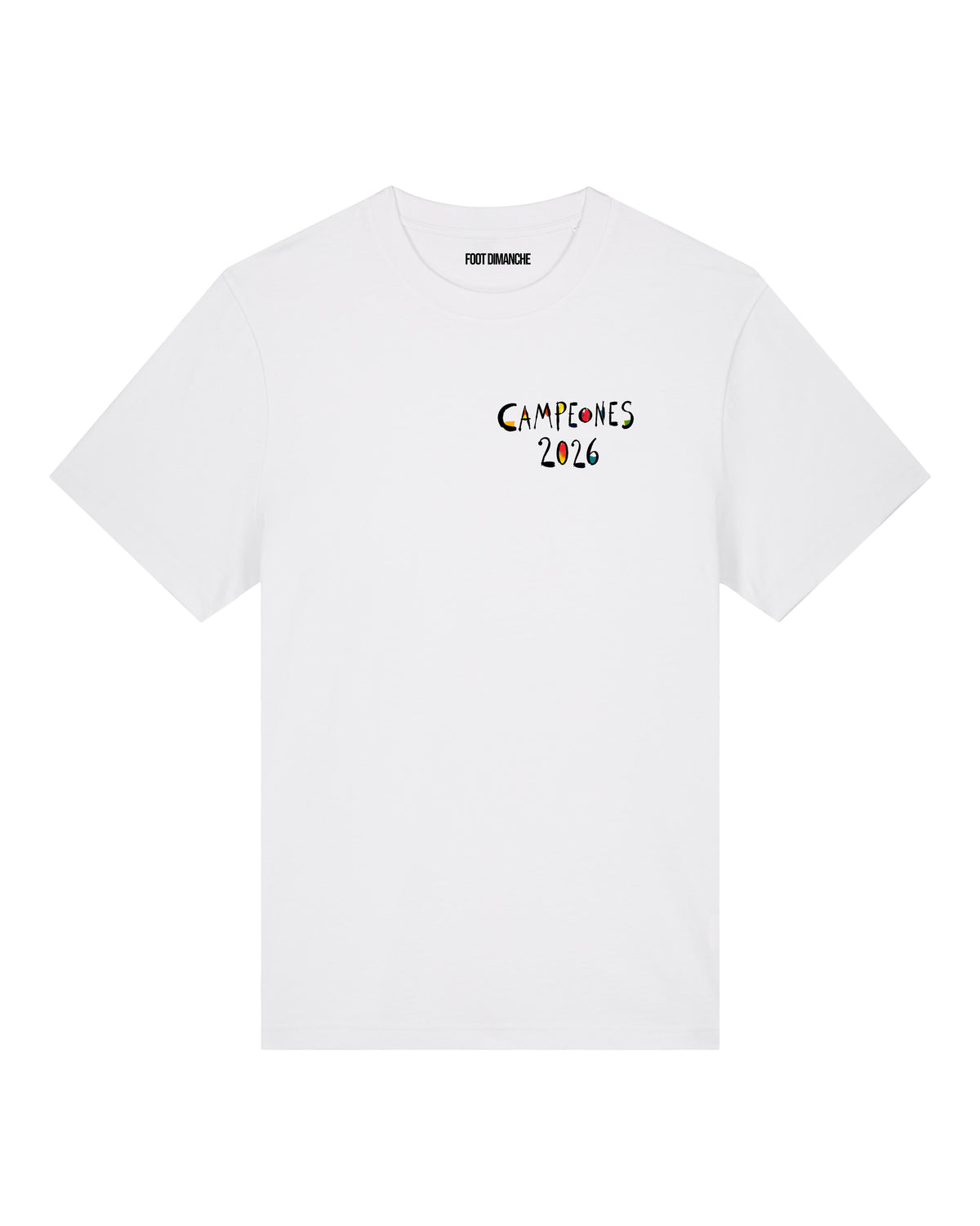 Tee Shirt Campeones 2026