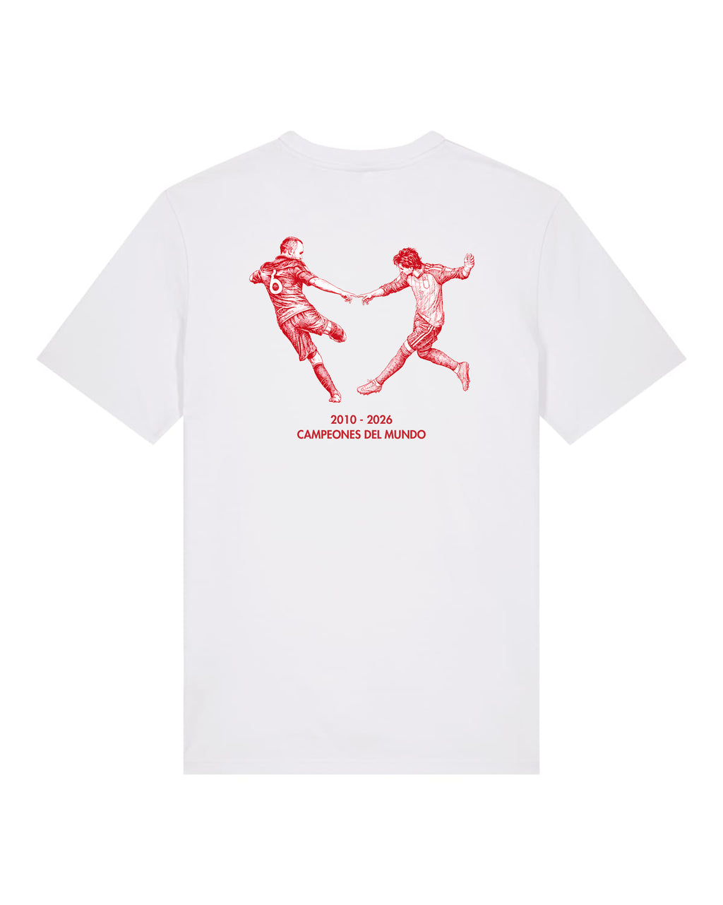 Tee Shirt Campeones del Mundo 2010 - 2026