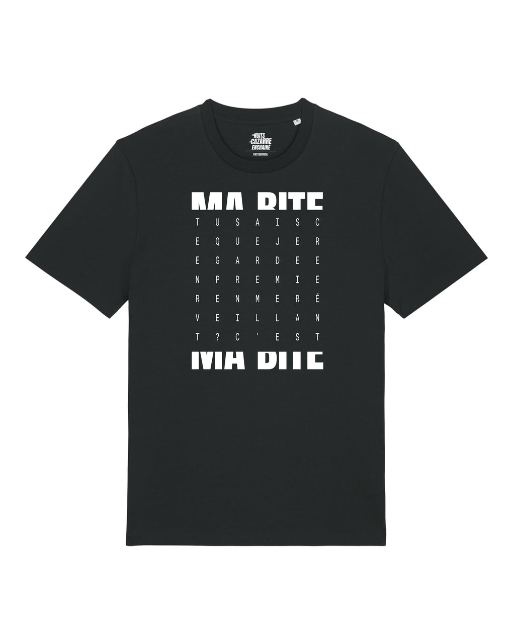 Tee Shirt Ce que je regarde en me réveillant - Cazarre x Foot Dimanche