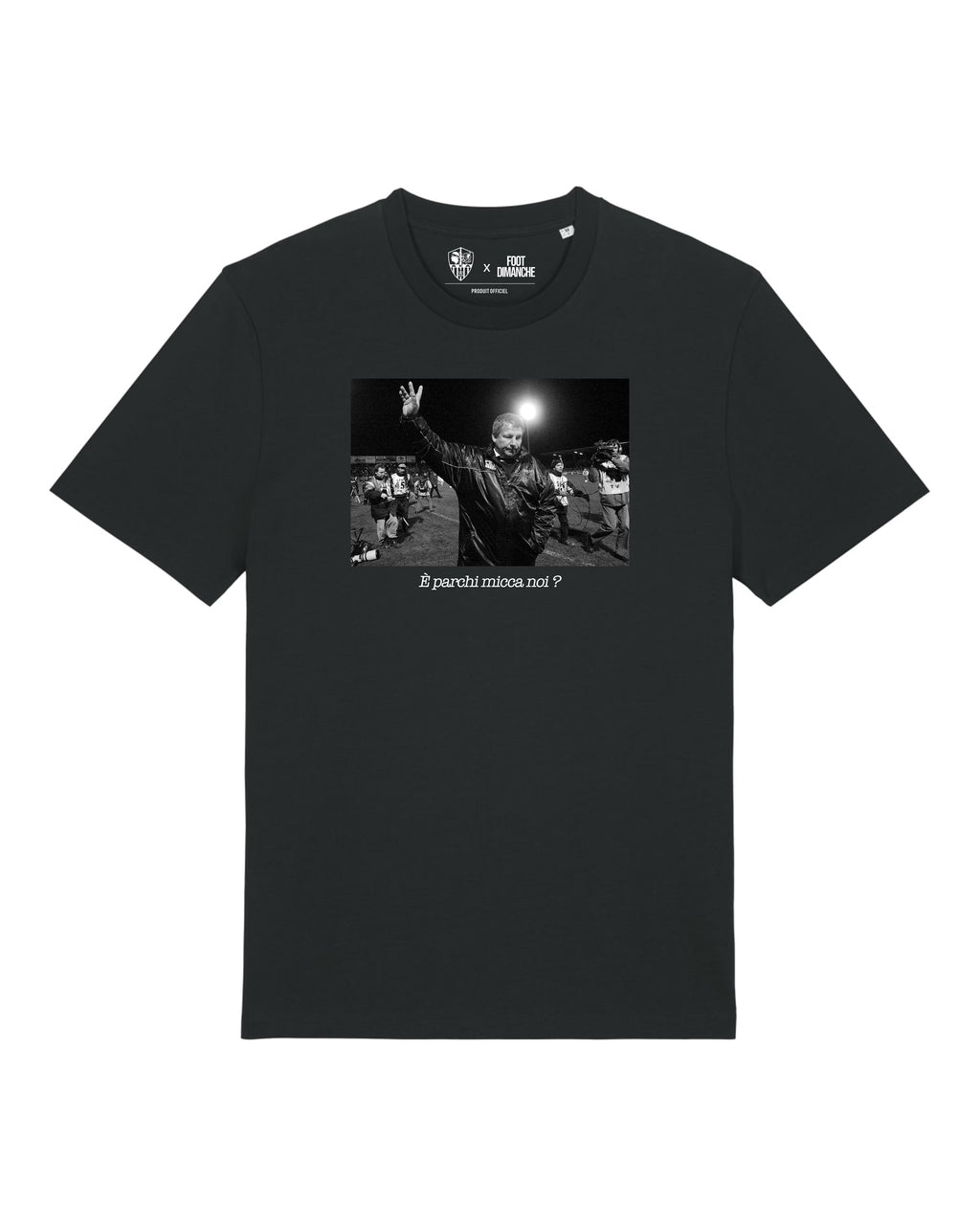 Tee Shirt Courbis AC Ajaccio x Foot Dimanche