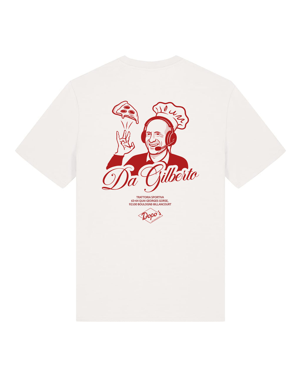 Tee Shirt  Da Gilberto - Dopo x Foot Dimanche