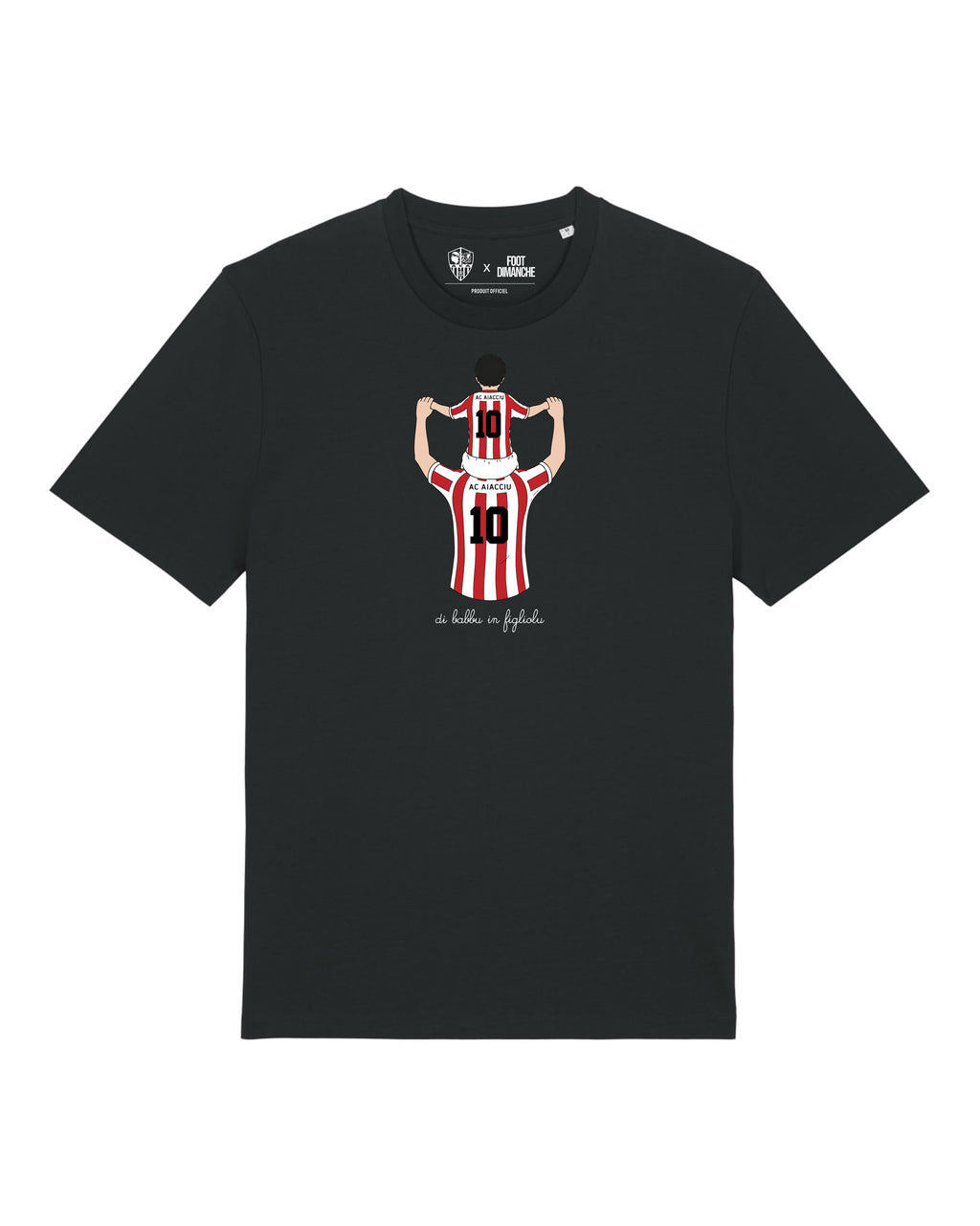 Tee Shirt Di Babbu in Fligliolu -  AC Ajaccio x Foot Dimanche