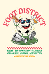 Tee Shirt Foot District - Vrai Foot Day x Foot Dimanche