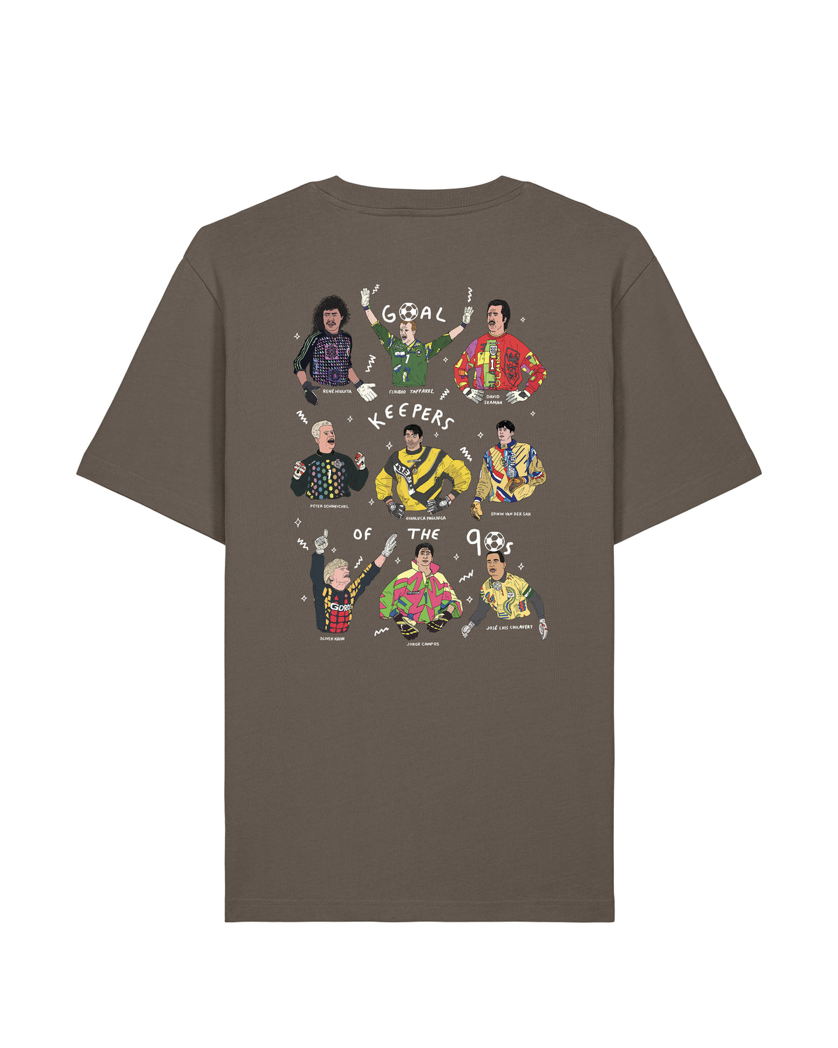Tee Shirt Goalkeepers of the 90's brodé