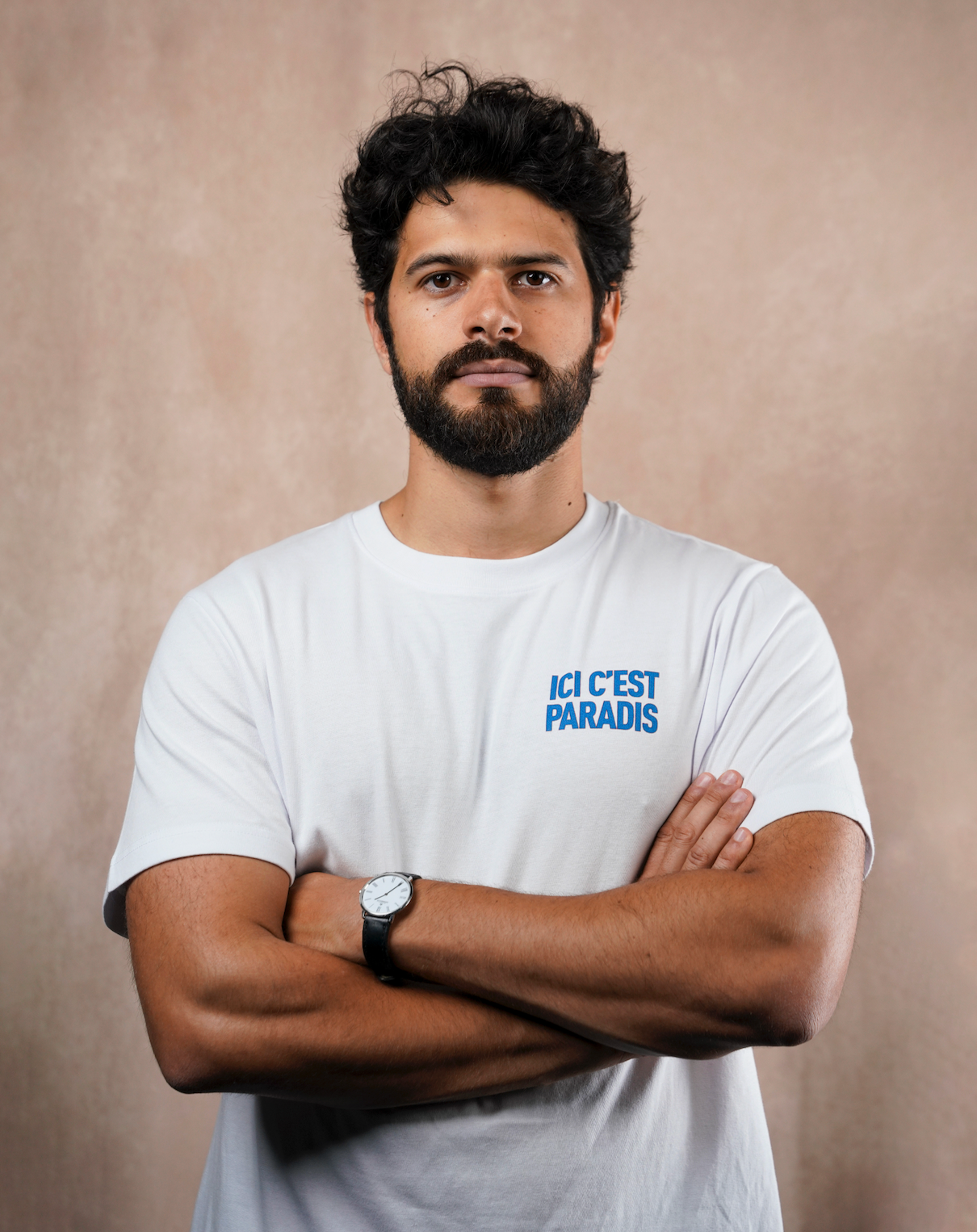 Tee Shirt Ici c'est Paradis PSG - L'Equipe x Foot Dimanche