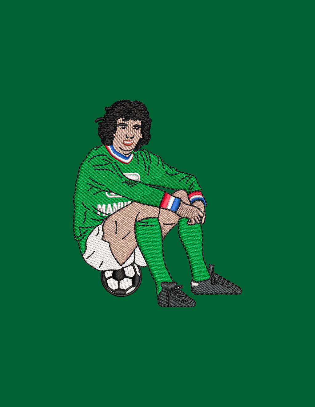 Tee Shirt Joueur Rocheteau Saint Etienne - Foot Dimanche