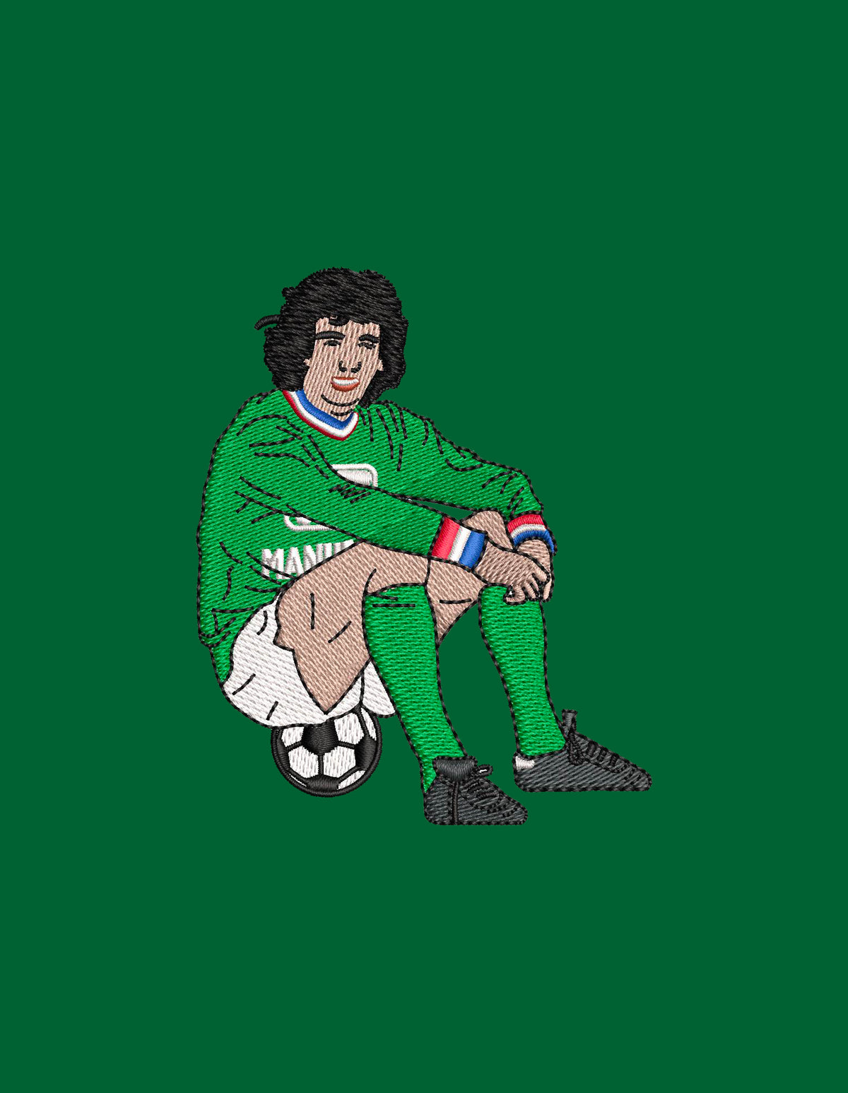 Tee Shirt Joueur Rocheteau Saint Etienne - Foot Dimanche