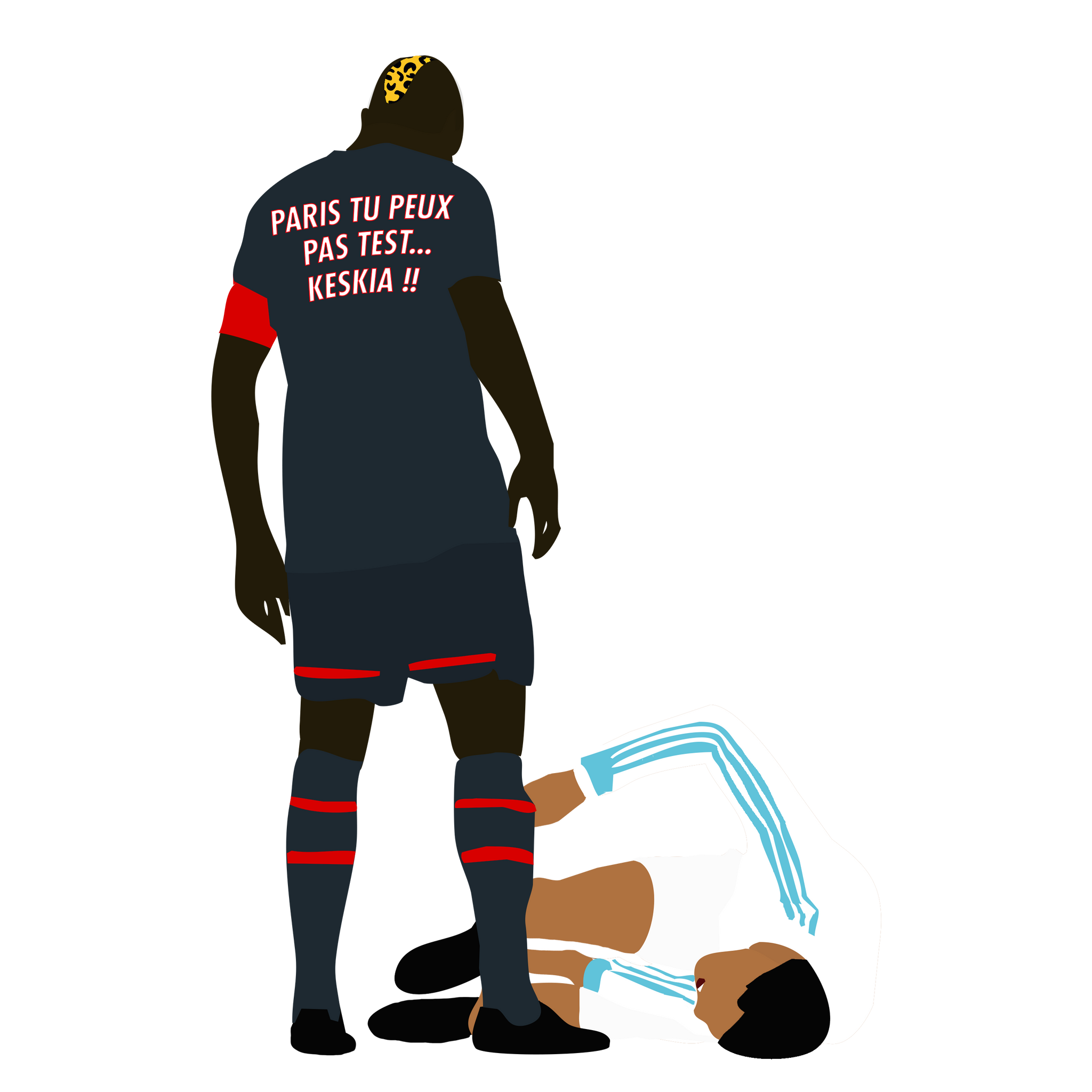 Tee Shirt Keskia Sakho - Foot Dimanche