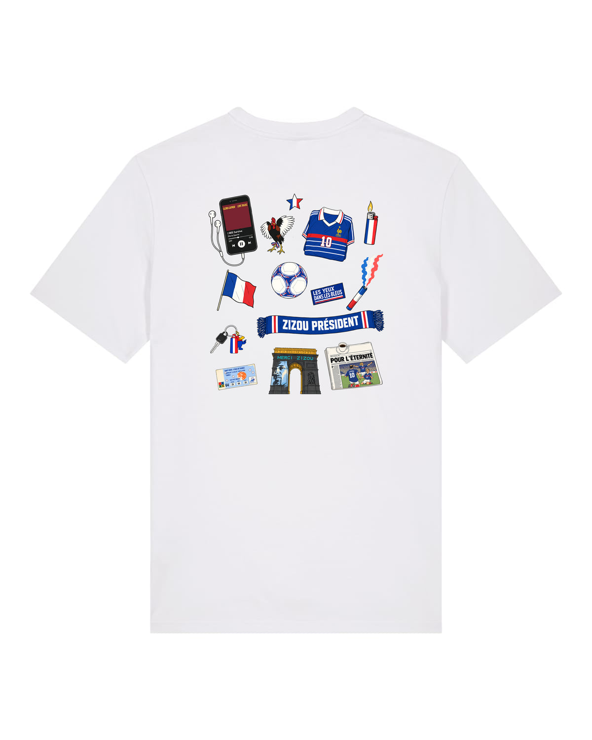 Tee Shirt Kit Supporter France 98