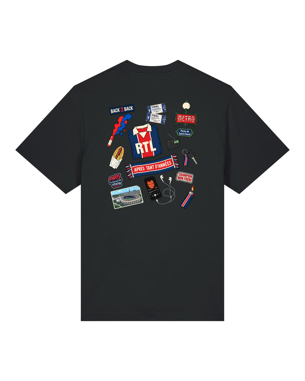 Tee Shirt Kit Supporter Paris