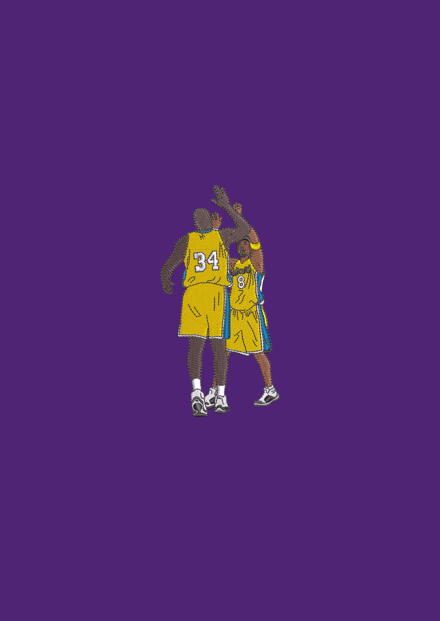 Tee Shirt Kobe & Shaq Lakers - Foot Dimanche