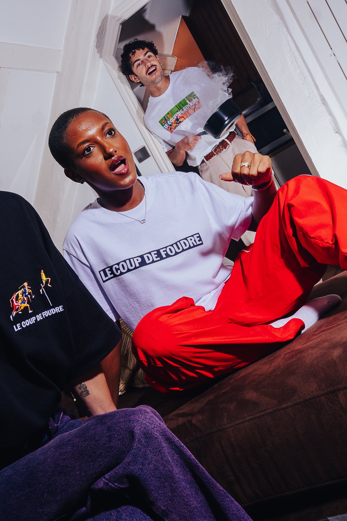 Tee Shirt Le coup de foudre - L'Equipe x Foot Dimanche