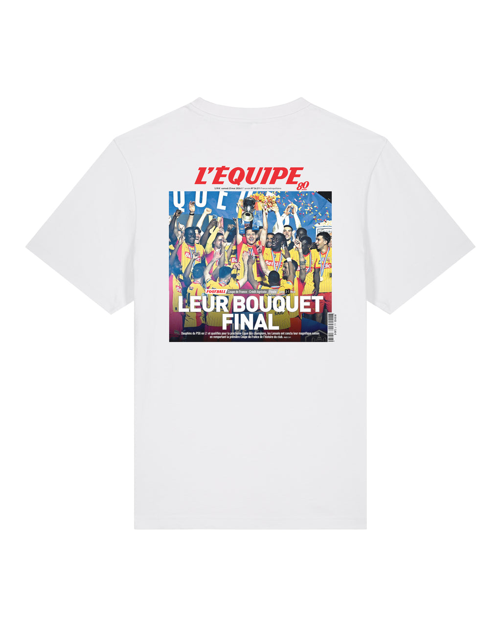 Tee Shirt Lens Coupe de France - L'Equipe x Foot Dimanche