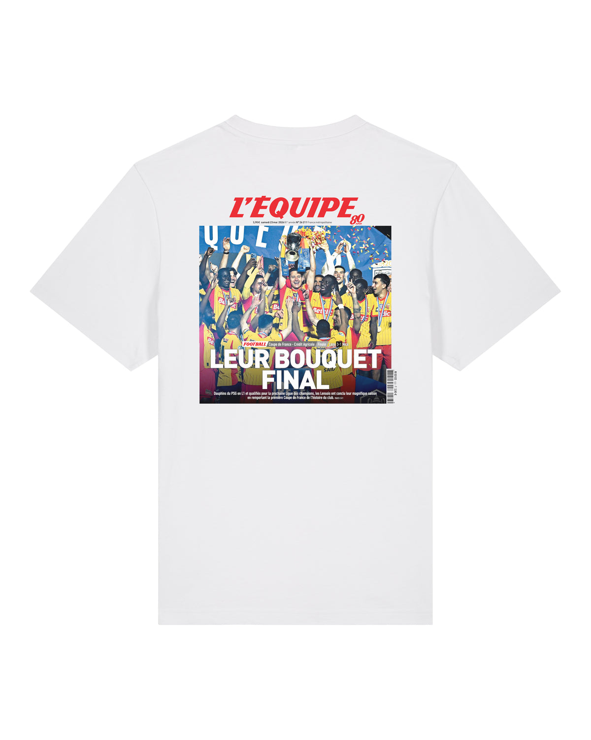 Tee Shirt Lens Coupe de France - L'Equipe x Foot Dimanche