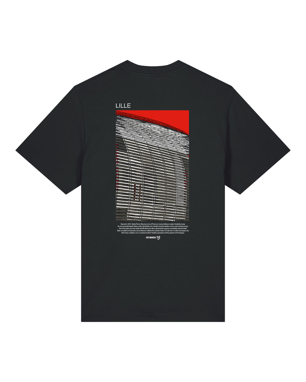 Tee Shirt Lille - Foot Dimanche x Mark Johnson